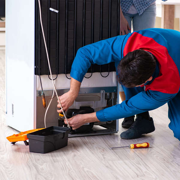 how much do you charge for refrigerator repair services in Pollock Idaho